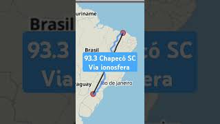 FM dx e atividade solar Oeste Capital 933 SC 2900km [upl. by Rusticus647]