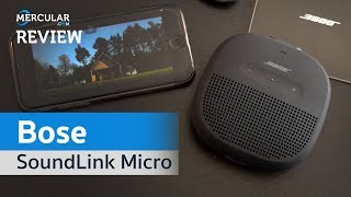 รีวิว Bose SoundLink Micro  ลำโพงจิ๋ว เสียงแจ๋ว เพื่อนักปั่น ราคา 4700 บาท [upl. by Nyllewell]