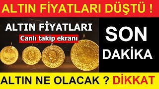 8 TEMMUZ 2024 ALTIN FİYATLARI BUGÜN NE KADAR GRAM ALTIN ÇEYREK ALTIN YARIM TAM ALTIN FİYATLARI [upl. by Nievelt86]