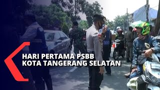 Duh Hari Pertama PSBB Kota Tangerang Banyak Pelanggaran Ditemukan [upl. by Darrej]