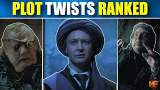 Every Plot Twist in Harry Potter Ranked From Worst to Best [upl. by Kassity867]