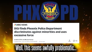 The Phoenix Police Department just got exposed by the US Department of Justice phoenix arizona [upl. by Hillie344]