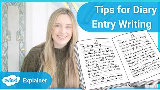 How to Write a Diary Entry [upl. by Eintrok]