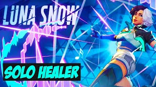 Luna Snow is a PROBLEM in Marvel Rivals 20K Solo Healing [upl. by Alih]