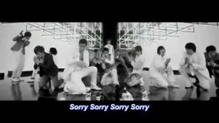 Super Junior  Sorry Sorry MV Lyrics  Eng Sub [upl. by Ruffin958]