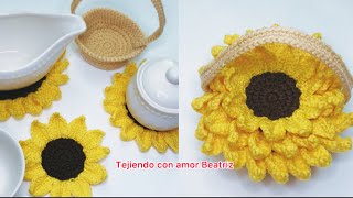 ¡ 2 en 1 Maceta girasol 🌻 tapetes de Girasol Hermoso Decoración Primavera  🌻 [upl. by Eeb]