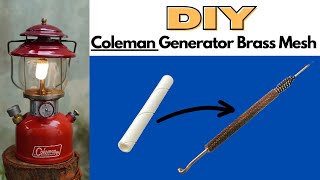 DIY  Coleman Generator Brass  Copper Mesh [upl. by Ibur199]