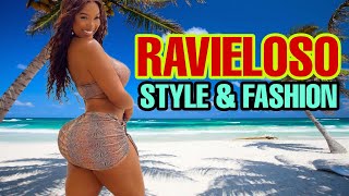 RAVIELOSO  Miss Curvy International  Style amp Fashion  Insta Wiki [upl. by Aoht680]