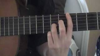 Jasey Rae by All Time Low acoustic guitar tutorial [upl. by Seugram]