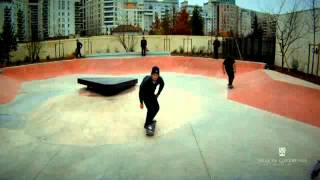 Le nouveau skatepark de Courbevoie en action [upl. by Raddie541]