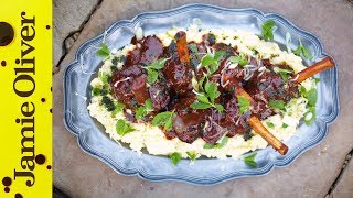 Slow Cooked Lamb Shanks  Jamie Oliver [upl. by Ashlin]