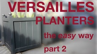 How to make a Versailles Planter  a modern take on the traditional P2 047 [upl. by Gleich241]