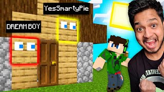 Funniest Minecraft Prop Hunt ftYesSmartyPie DREAMBOYYT MrFalanaG Himlands Hide amp Seek [upl. by Broek]