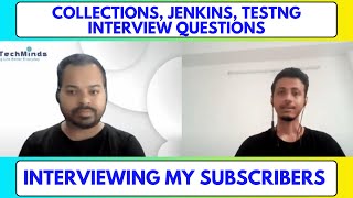 Automation Testing Live Interview for 2 to 4 YOE  Questions on TestNG Collection  Jenkins [upl. by Atelra643]