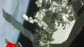 NASA Astronauts Assemble Space Robot [upl. by Arihsa802]