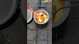 Melting Fail D shorts fail melting aluminium asmr meltingaluminum [upl. by Adair336]