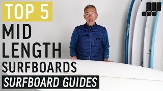 Top 5 Mid Length Surfboards 2023 [upl. by Arand180]