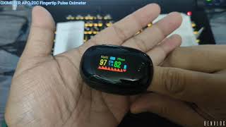 UNBOXING  SURGIPLUS FINGERTIP PULSE OXIMETER APO20C [upl. by Ardnekal]