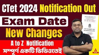 CTET December Notification 2024  CTET Age Eligibility Criteria New Syllabus Form Fill UP [upl. by Israel191]