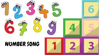 Numbers song  counting 110 learning to count  toddler learning [upl. by Hammel372]