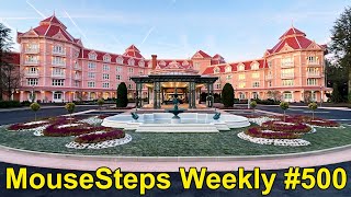 MouseSteps Weekly 500 Disneyland Hotel Paris Reopening Day wRoyal Banquet Deluxe Lounge Room [upl. by Cleasta]