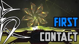 First contact with Thargoids Elite Dangerous [upl. by Ynove]