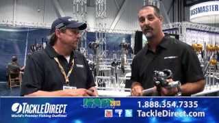 Okuma Makaira Machined Aluminum 2 Speed LD TDC Reels at ICAST 2013 [upl. by Ecnar838]