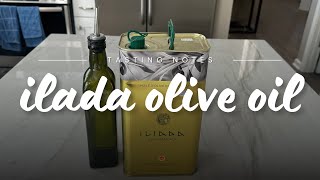 Iliada Kalamata Olive Oil Tasting Notes [upl. by Anelram]