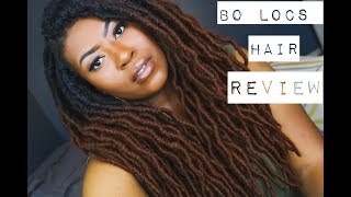 Crochet Faux Locs  Bo Locs Hair Review [upl. by Frerichs]