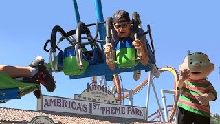 How to FUN in ONE hour at KNOTTS BERRY FARM [upl. by Nomolos]