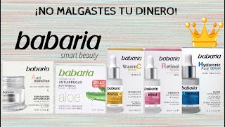 BABARIA sus MEJORES PRODUCTOS ANALIZANDO SUS INGREDIENTES [upl. by Romo]