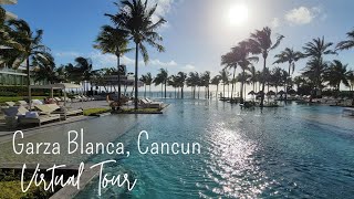 Garza Blanca Cancun  Virtual Tour [upl. by Cocks573]