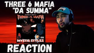 FIRST TIME HEARING Three 6 Mafia  Da Summa REACTION [upl. by Letha]