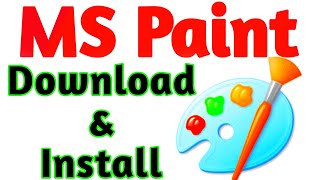 How to Download MS Paint for Laptop  ms paint download kaise kare  MS Paint कैसे download करे [upl. by Bringhurst]