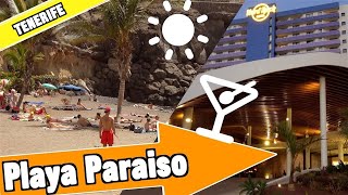 Playa Paraiso Tenerife Spain Beach nightlife and resort  Costa Adeje [upl. by Panter]