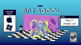 ART SQOOL MacPC game — trailer [upl. by Eniamrej985]