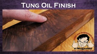 The LIES and confusion of Tung Oil wood finish [upl. by Flo732]