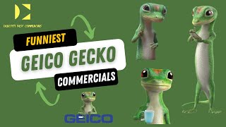 Best of Funny Geico Gecko Commercials Part 1 [upl. by Dewhirst504]