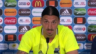 Zlatan Ibrahimovic bekräftar quotJag slutar i landslaget efter EMquot  TV4 Sport [upl. by Elva]