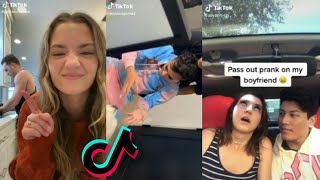 Pass out prank TikTok compilations [upl. by Granese]