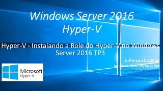 HyperV  Criando um Virtual Switch com o Windows Server 2016 [upl. by Alicea]