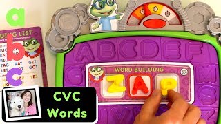 CVC WORD PRACTICE Leaping Letters [upl. by Ahsotan]