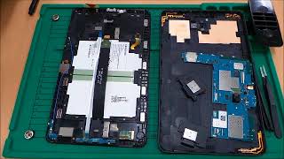 Disassemble and Assembly Samsung SMT585 [upl. by Kreiker662]