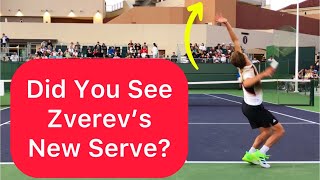 Incredible Serve Improvement By Sascha Zverev Tennis Technique Explained [upl. by Knick]