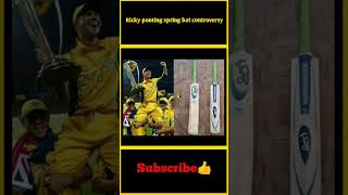 Ricky Ponting Spring Bat Controversy  indiacricket indiancricketer factsmaavalite [upl. by Slerahc44]