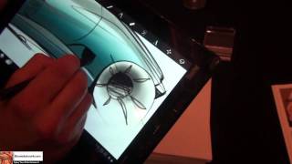 Autodesk Sketchbook Pro App for Android [upl. by Roinuj]