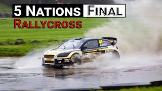 5 Nations British Rallycross Championship Final Day 1 [upl. by Annenn57]