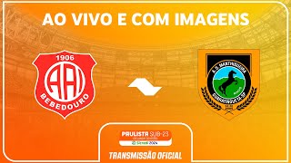 JOGO COMPLETO INTER BEBEDOURO X MANTHIQUEIRA RODADA 14PAULISTA SUB23 2ª DIV SICREDI 2024 [upl. by Htebizile570]