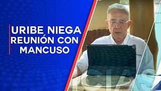 quotMancuso mientequot Uribe se defiende de acusaciones que lo vinculan con el paramilitarismo [upl. by Nekciv]