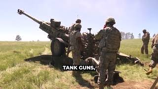 Are Tank Guns as good as a 155mm Howitzer [upl. by Nameerf]